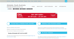 Desktop Screenshot of adelaide-southaustralia.com